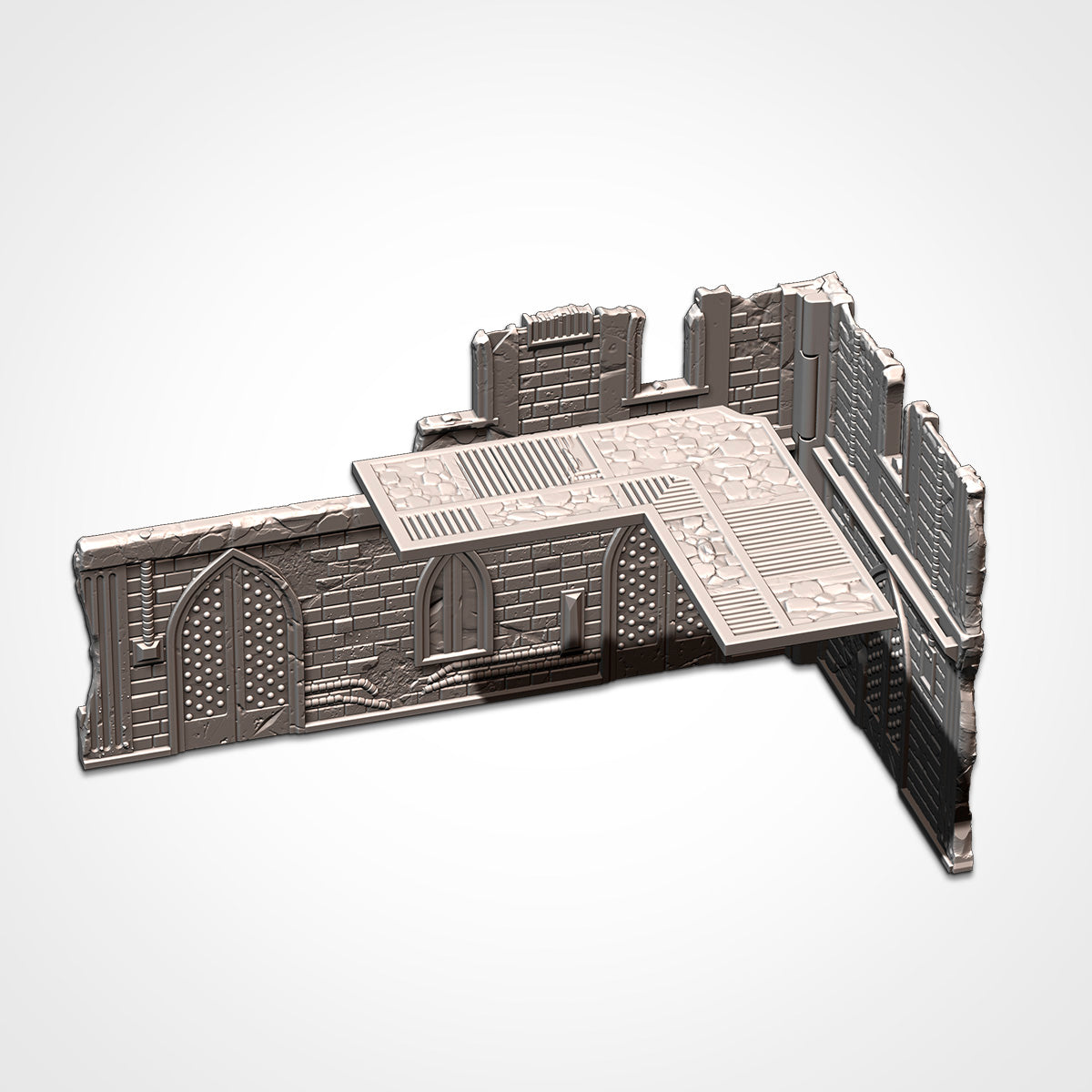 WTC Foldable Cathedral Set – Official 10th Edition Tournament Terrain for 28–32mm Games
