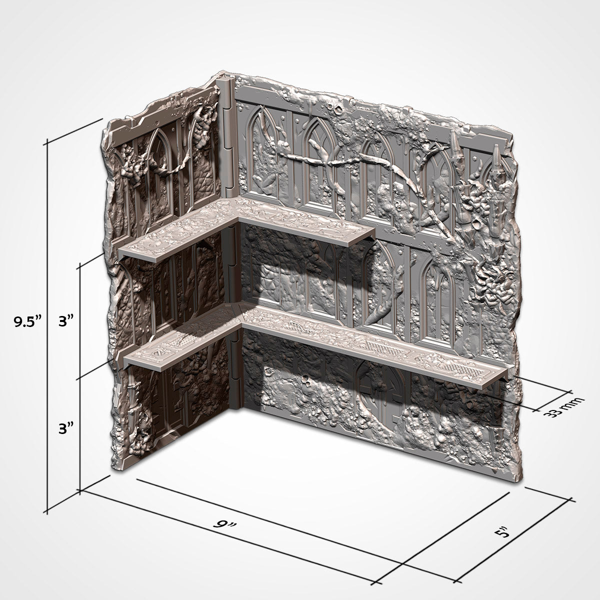 WTC Foldable Nids Set – Official 10th Edition Tournament Terrain for 28–32mm Games