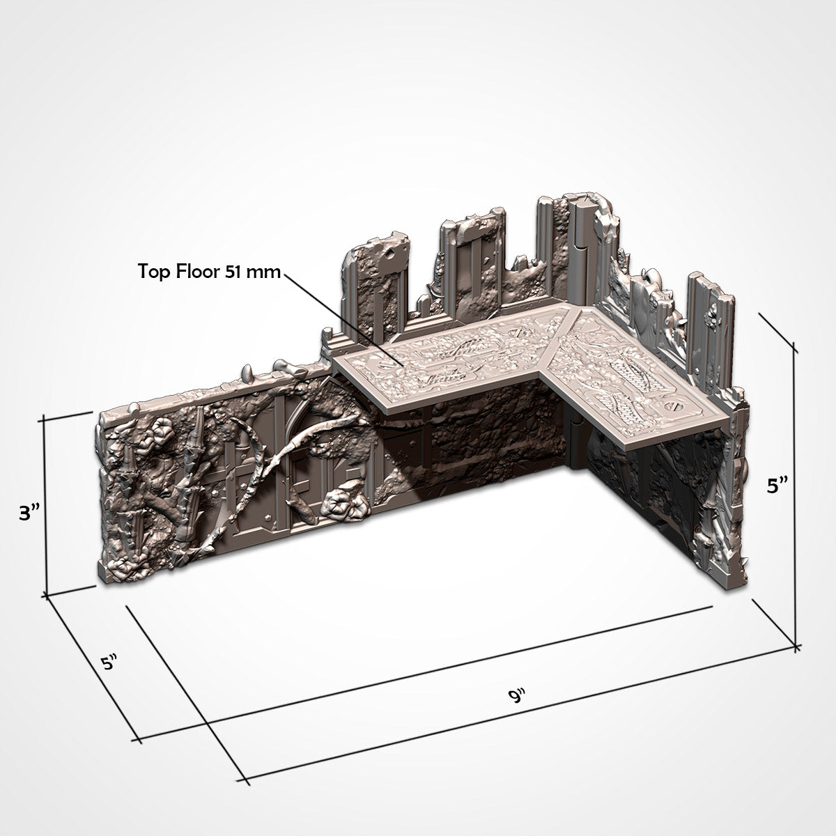 WTC Foldable Nids Set – Official 10th Edition Tournament Terrain for 28–32mm Games
