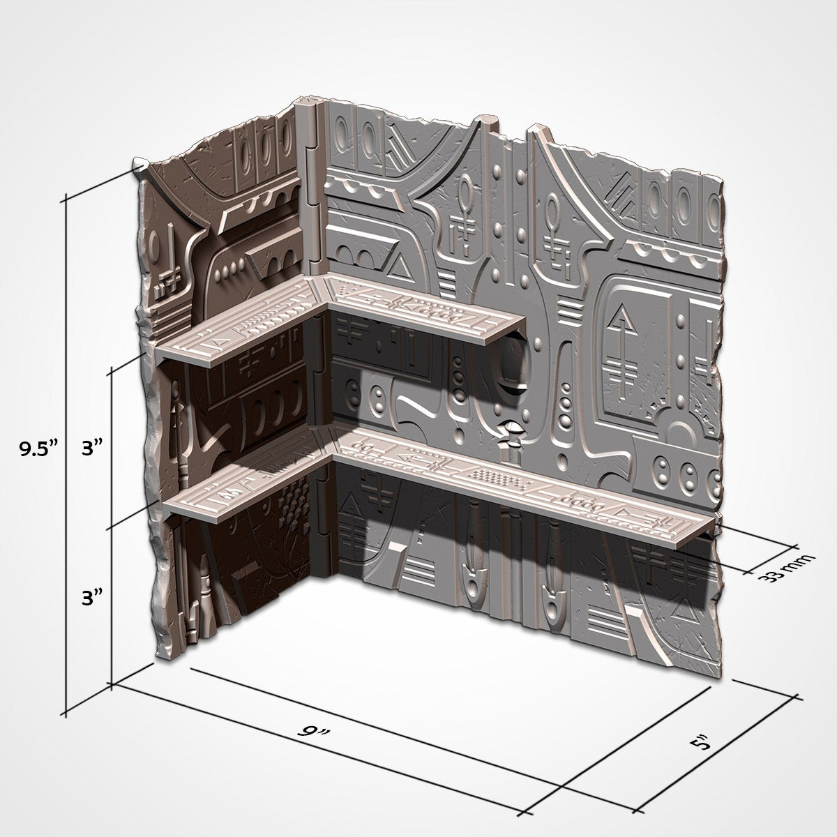 WTC Foldable Eldar Set – Official 10th Edition Tournament Terrain for 28–32mm Games
