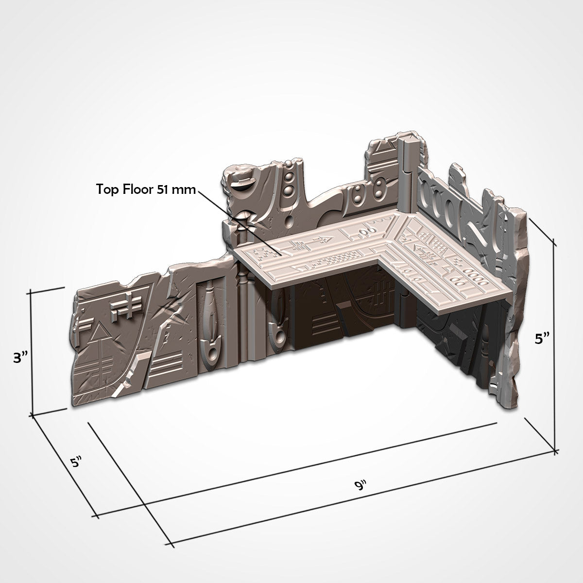 WTC Foldable Eldar Set – Official 10th Edition Tournament Terrain for 28–32mm Games