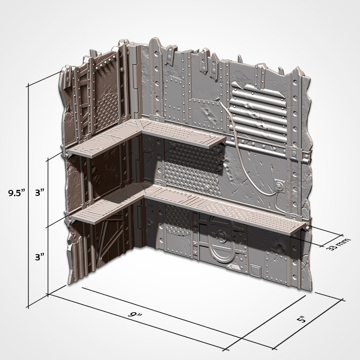 WTC Foldable Orc Set – Official 10th Edition Tournament Terrain for 28–32mm Games