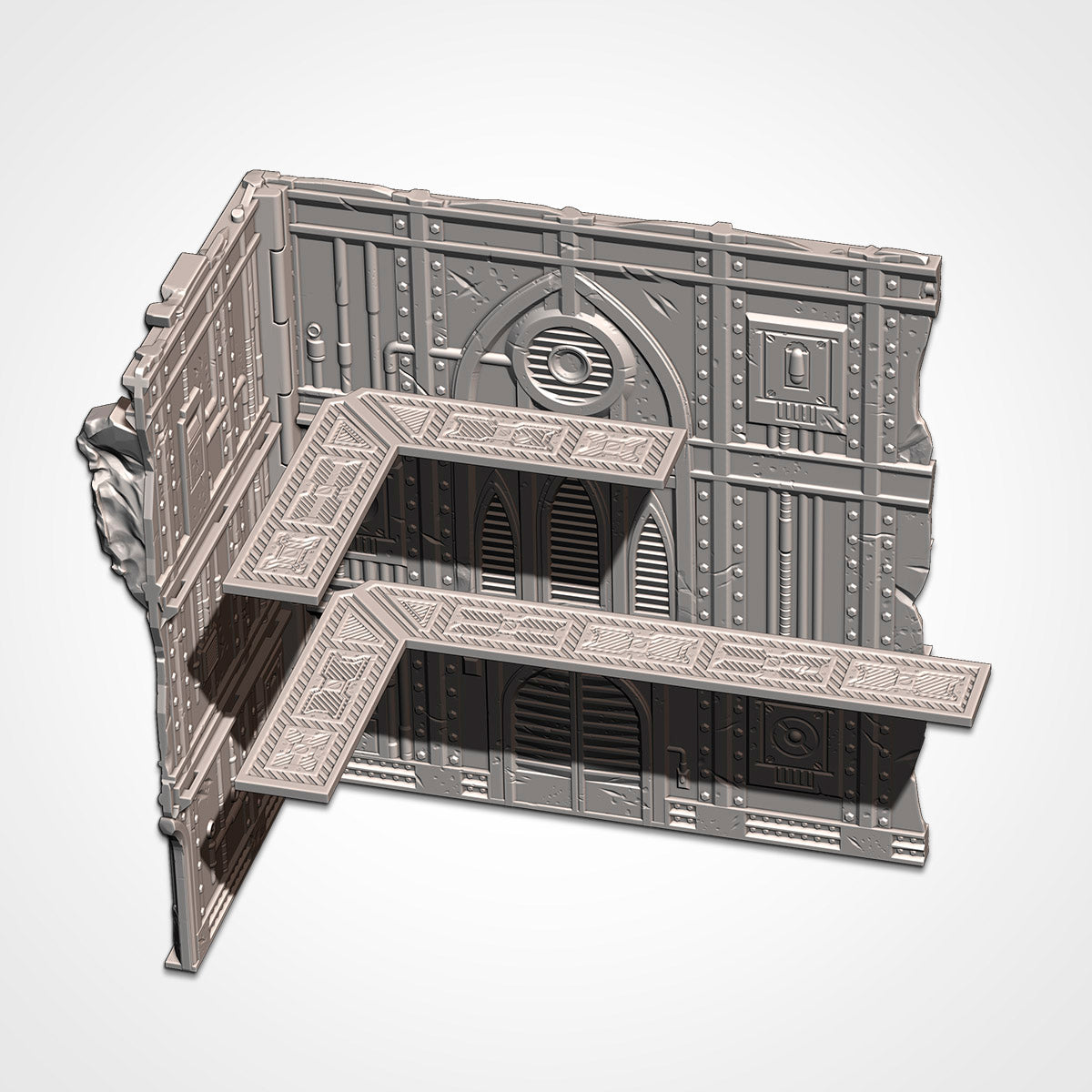WTC Foldable Industrial Set – Official 10th Edition Tournament Terrain for 28–32mm Games