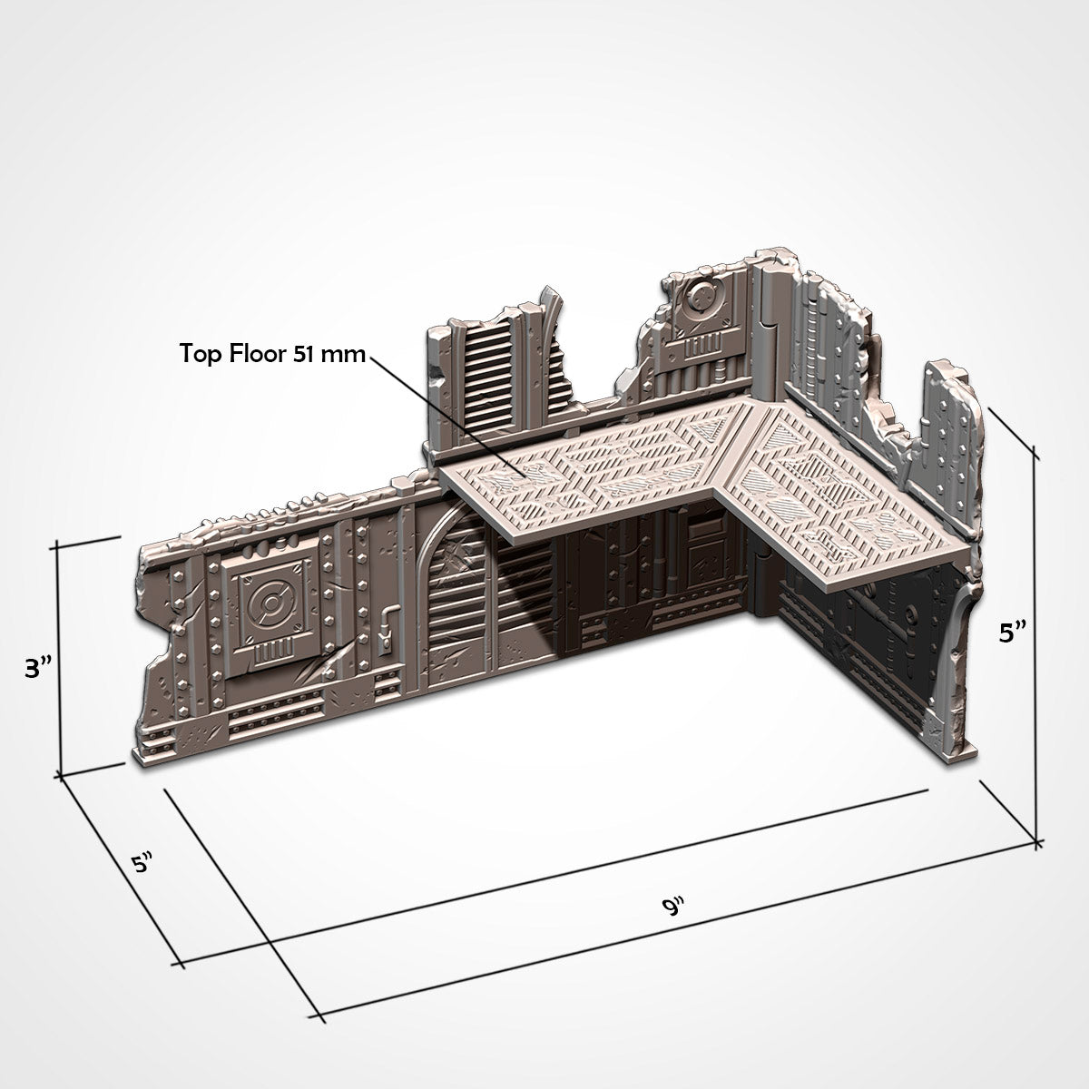 WTC Foldable Industrial Set – Official 10th Edition Tournament Terrain for 28–32mm Games