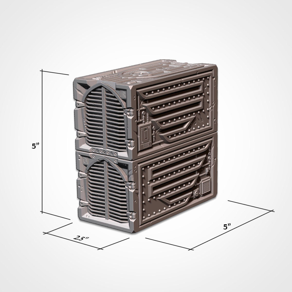 WTC Foldable Industrial Set – Official 10th Edition Tournament Terrain for 28–32mm Games