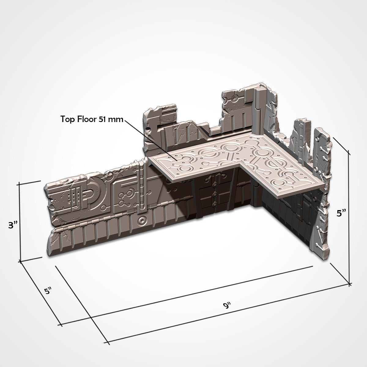 WTC Foldable Necromatons Set – Official 10th Edition Tournament Terrain for 28–32mm Games