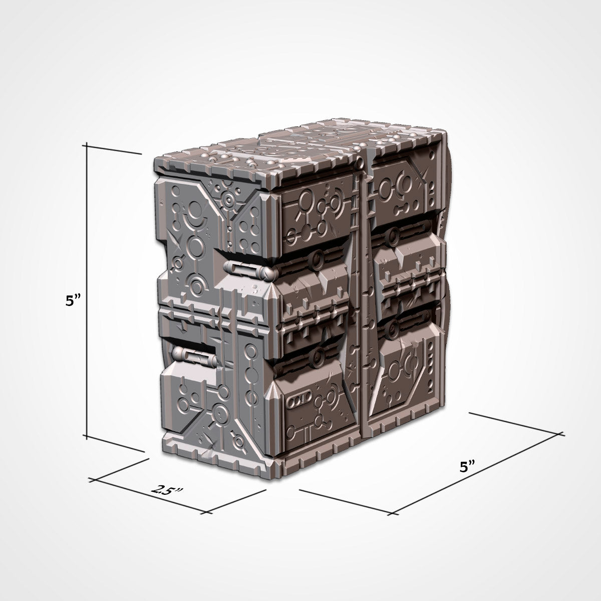 WTC Foldable Necromatons Set – Official 10th Edition Tournament Terrain for 28–32mm Games