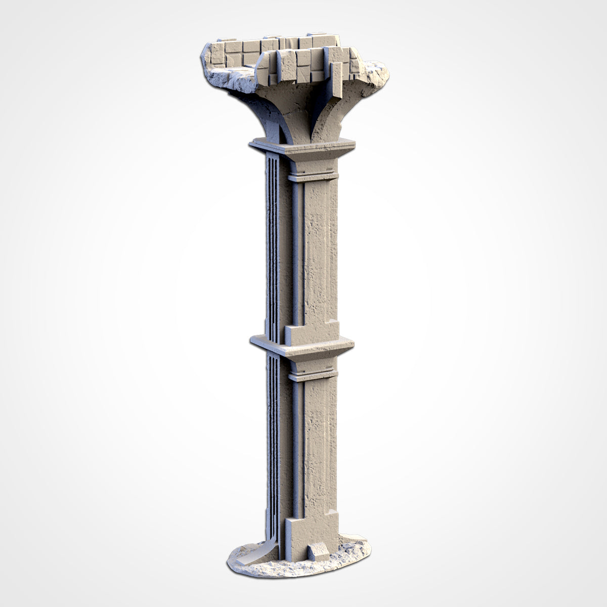 Stone Bridge – Ruined Gothic Arch Terrain for 28–32mm Games