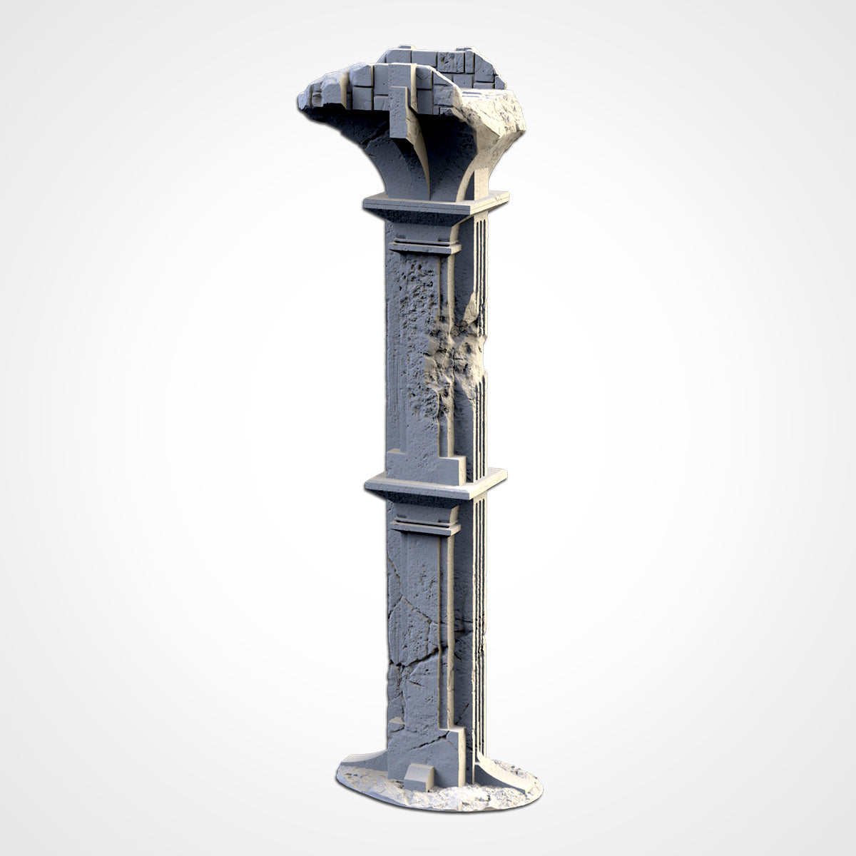 Stone Bridge – Ruined Gothic Arch Terrain for 28–32mm Games