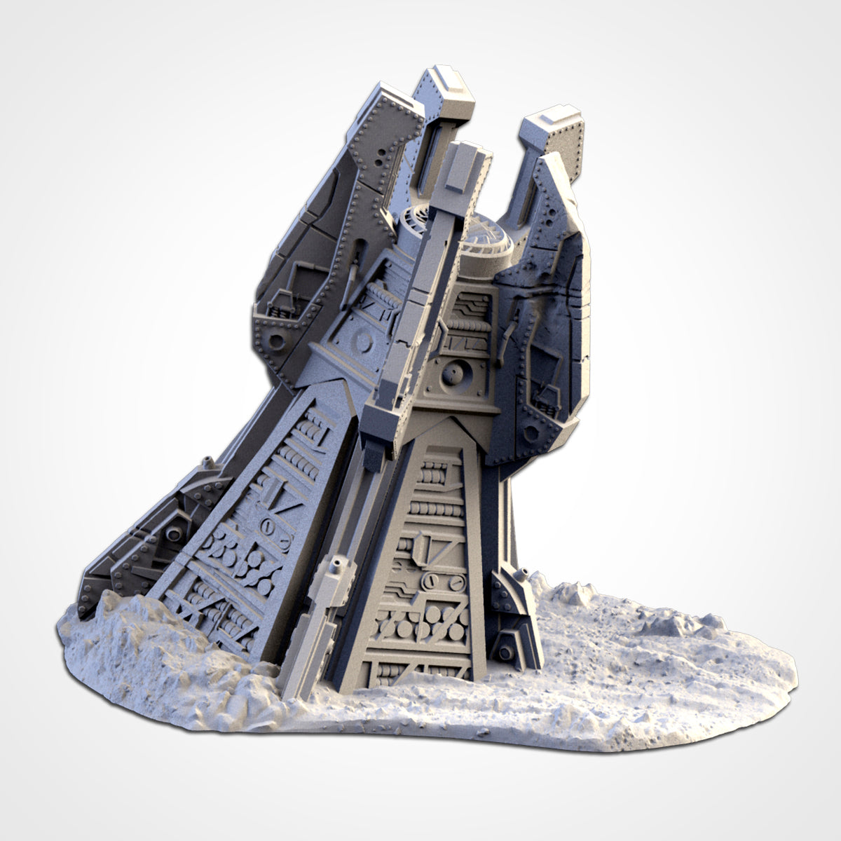 Landing Capsules – 3D Printed Drop Pods for 28–32mm Sci-Fi Games