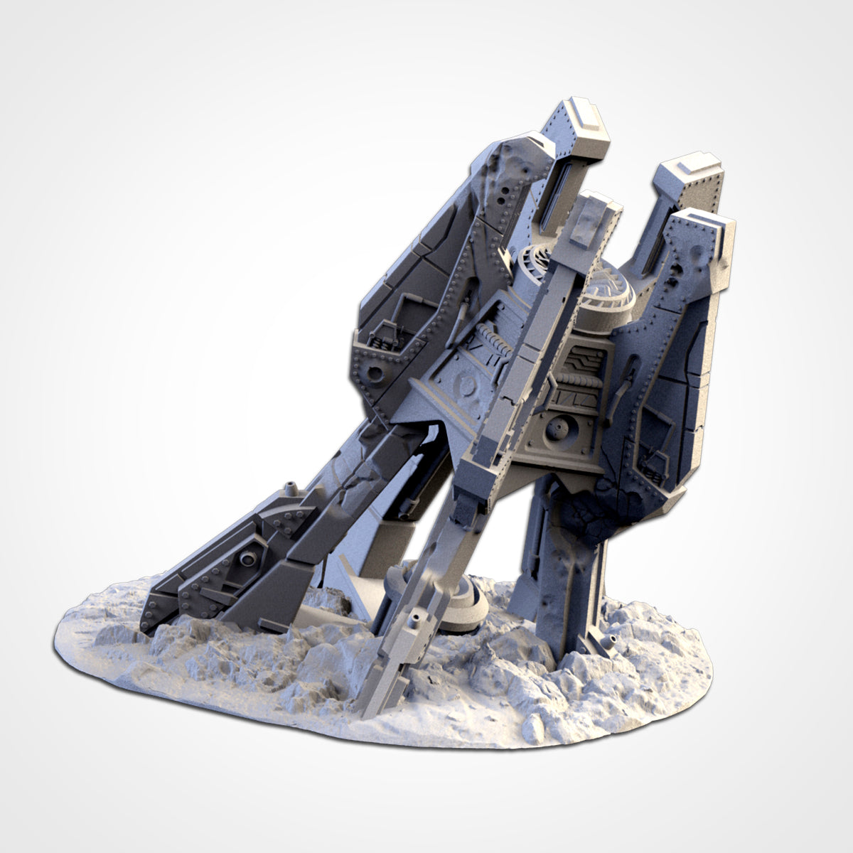 Landing Capsules – 3D Printed Drop Pods for 28–32mm Sci-Fi Games
