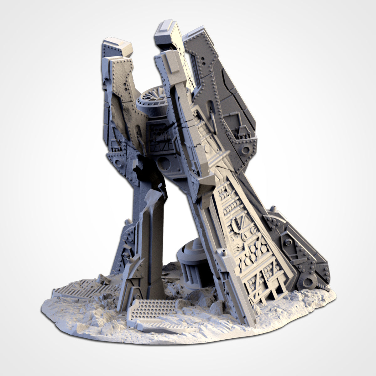 Landing Capsules – 3D Printed Drop Pods for 28–32mm Sci-Fi Games