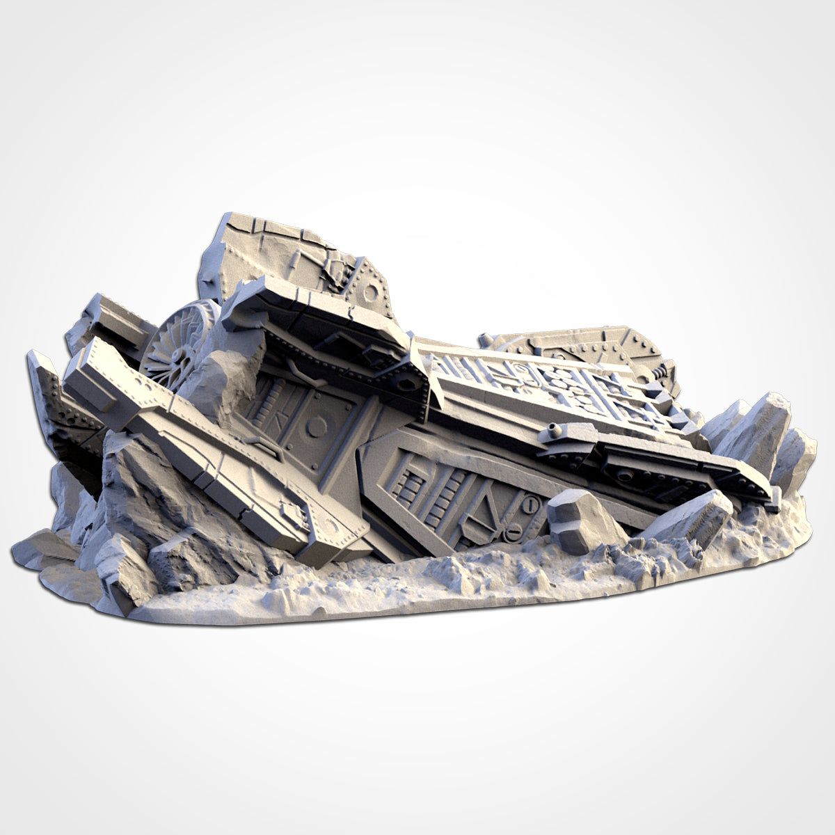 Landing Capsules – 3D Printed Drop Pods for 28–32mm Sci-Fi Games
