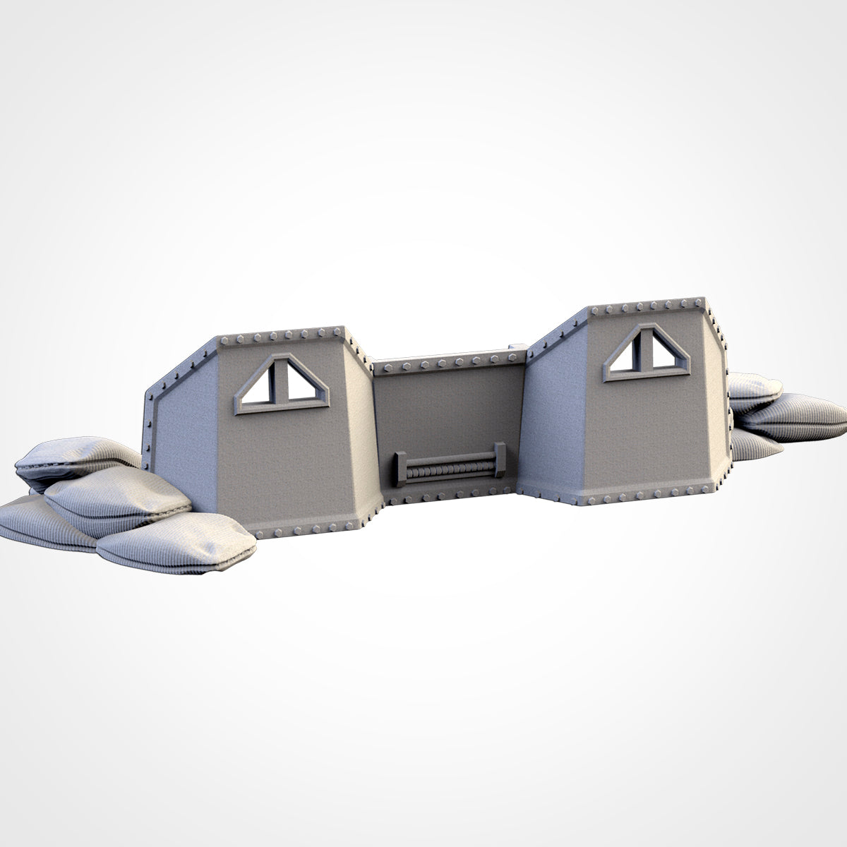 Street Barricades & Sandbags – Modular Cover Terrain for 28–32mm Games