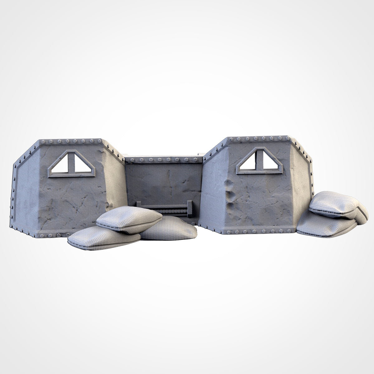 Street Barricades & Sandbags – Modular Cover Terrain for 28–32mm Games
