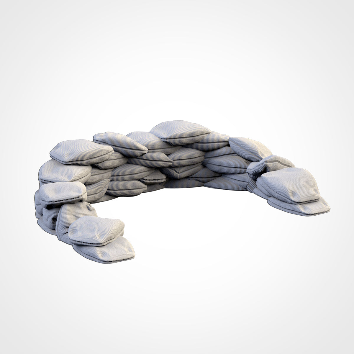 Street Barricades & Sandbags – Modular Cover Terrain for 28–32mm Games