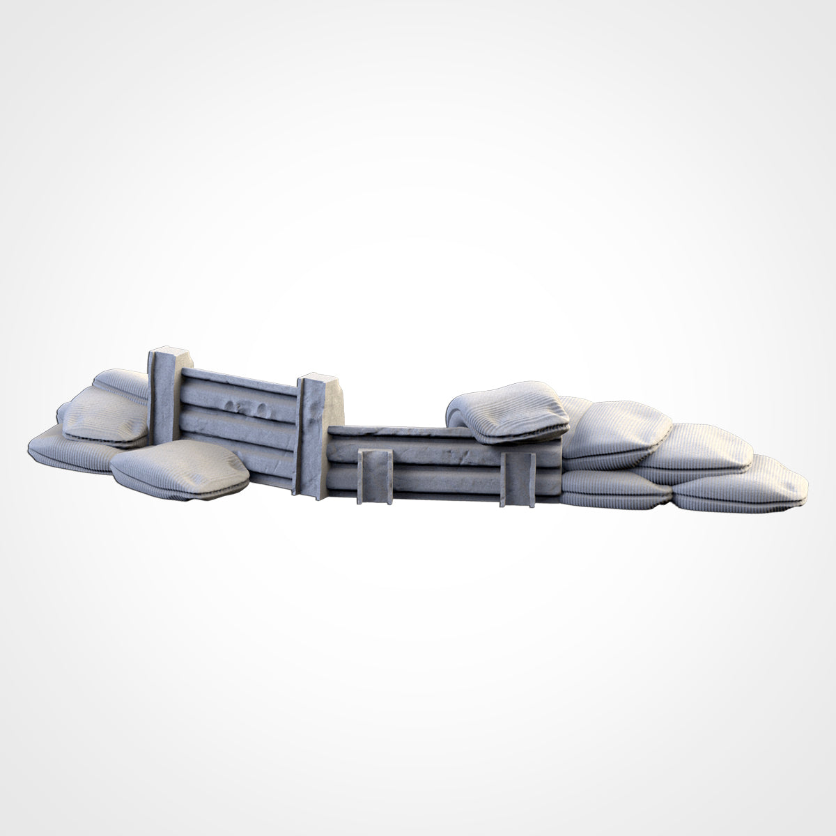 Street Barricades & Sandbags – Modular Cover Terrain for 28–32mm Games