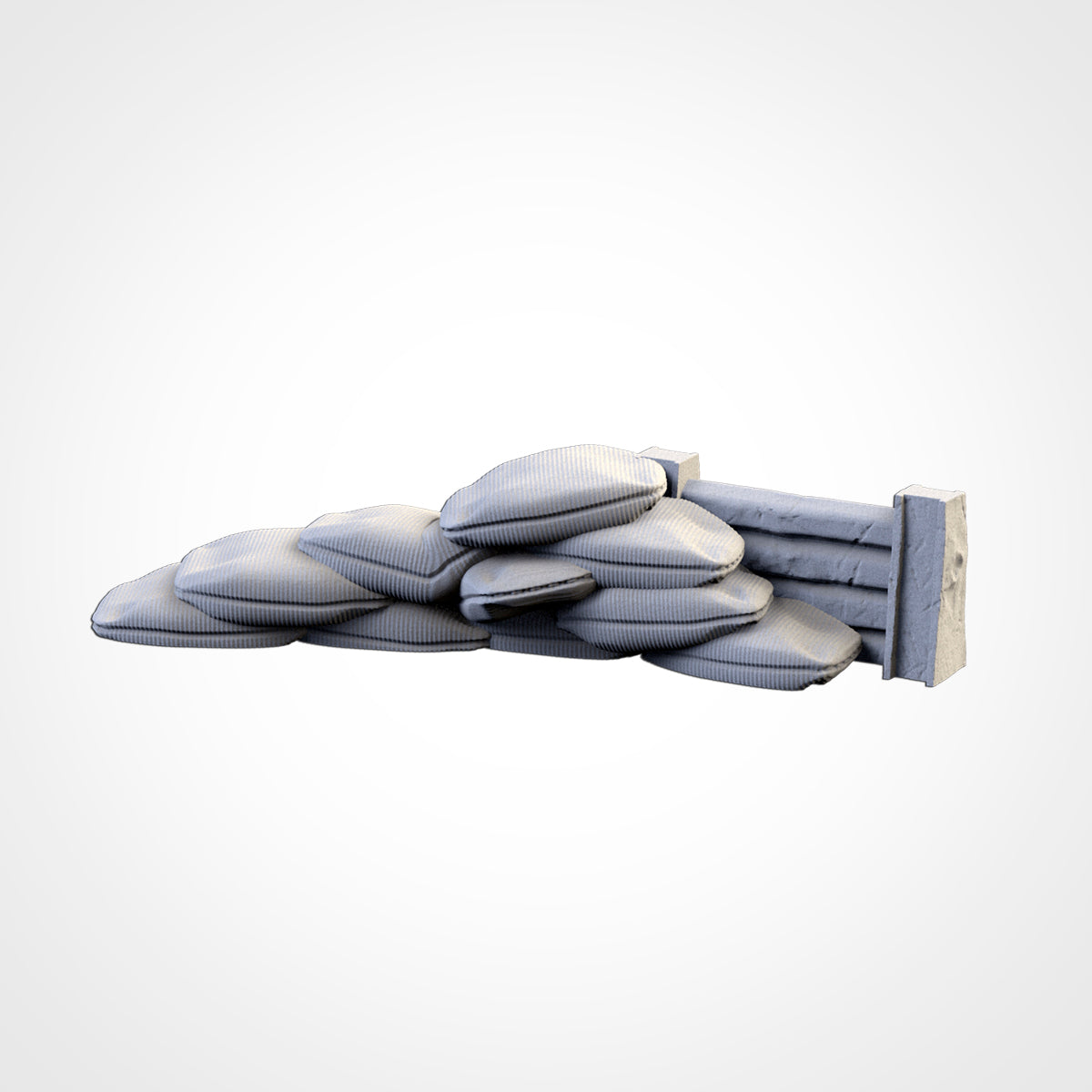 Street Barricades & Sandbags – Modular Cover Terrain for 28–32mm Games