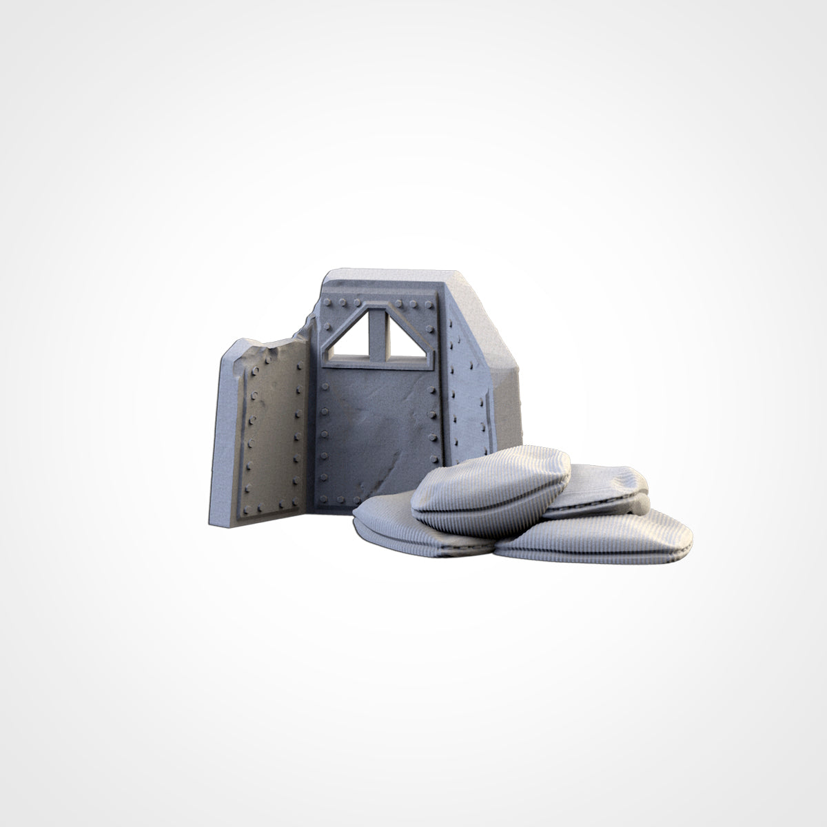 Street Barricades & Sandbags – Modular Cover Terrain for 28–32mm Games