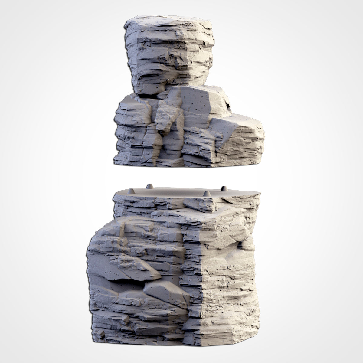 Rocky Mountains – Layered Stone Formations for 28–32mm Wargames