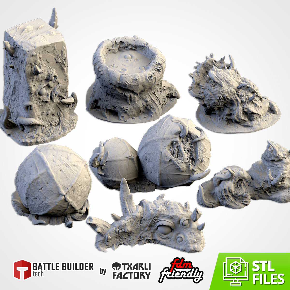 Rotten Terrain – Infested Swamp & Decay Terrain for 28–32mm Games