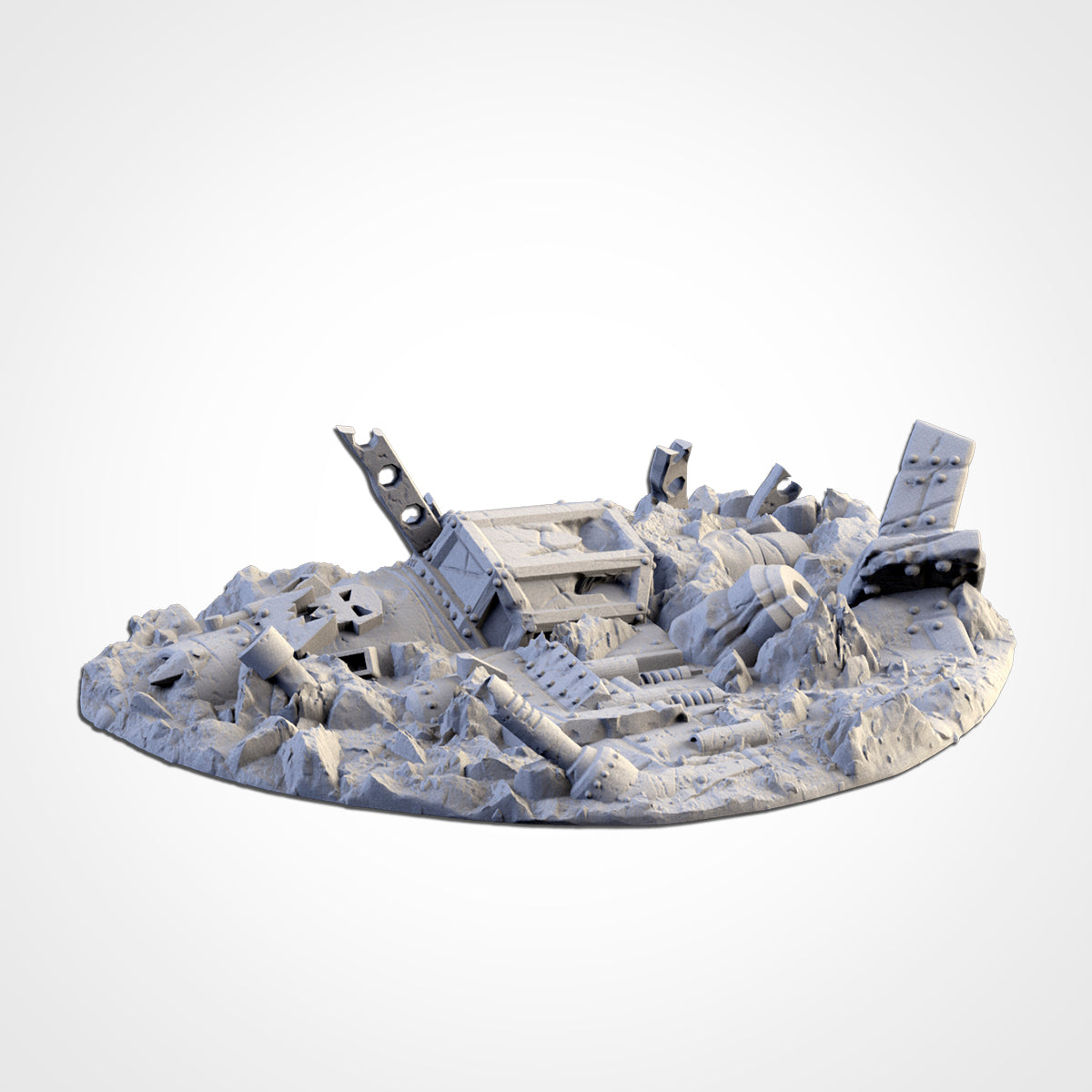 Wrecked Orc Planes – Crashed Aircraft Terrain for 28–32mm Games
