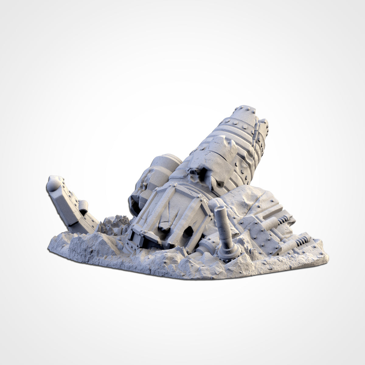 Wrecked Orc Planes – Crashed Aircraft Terrain for 28–32mm Games