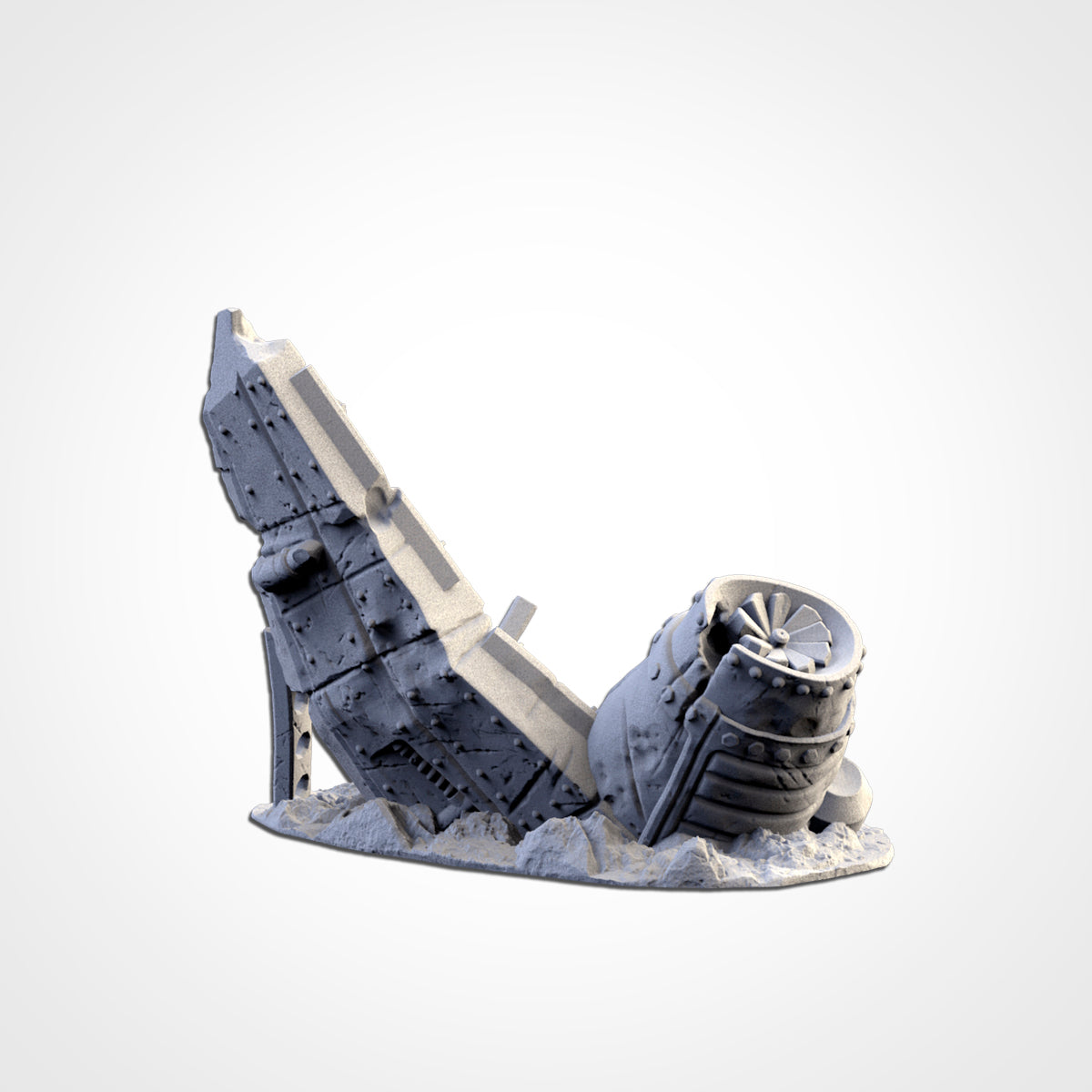 Wrecked Orc Planes – Crashed Aircraft Terrain for 28–32mm Games
