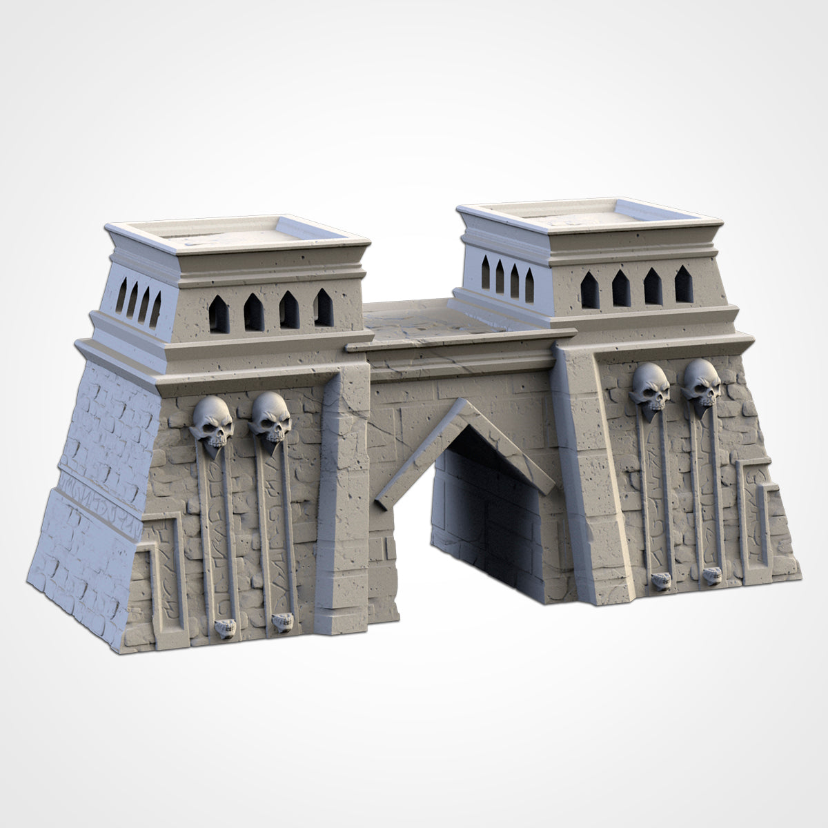 Death Valley – Grim Entrance & Pillar Set for 28–32mm Games