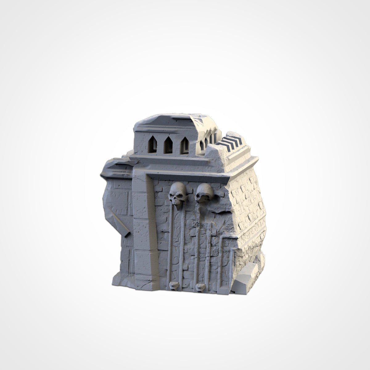 Death Valley – Grim Entrance & Pillar Set for 28–32mm Games