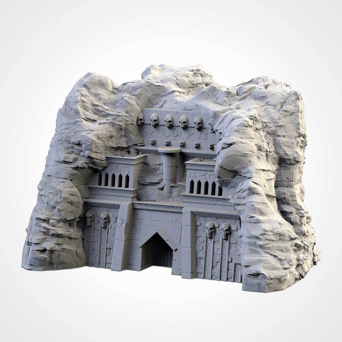 Death Valley – Grim Entrance & Pillar Set for 28–32mm Games