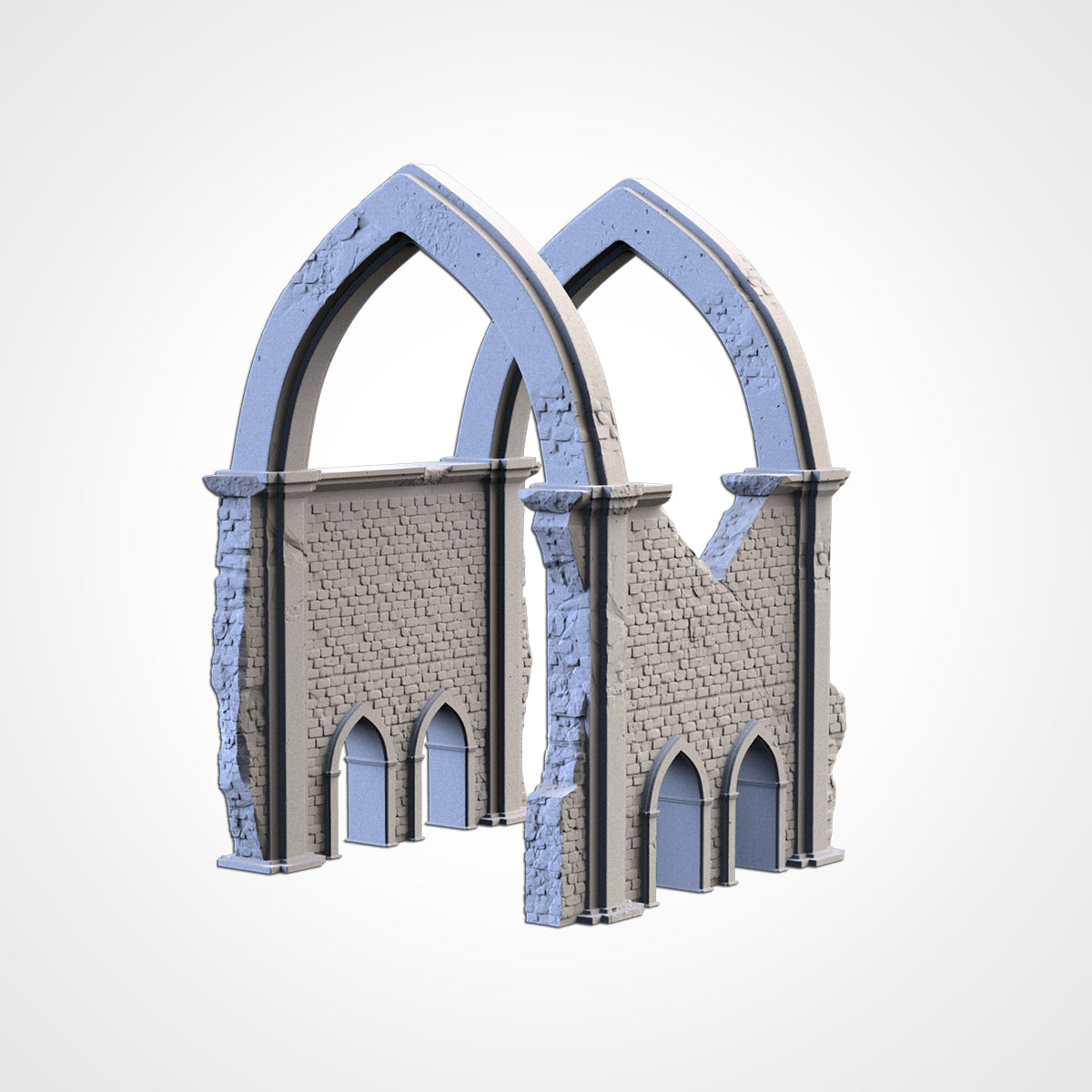 Majestic Ruins – Gothic Arch Terrain for 28–32mm Wargaming