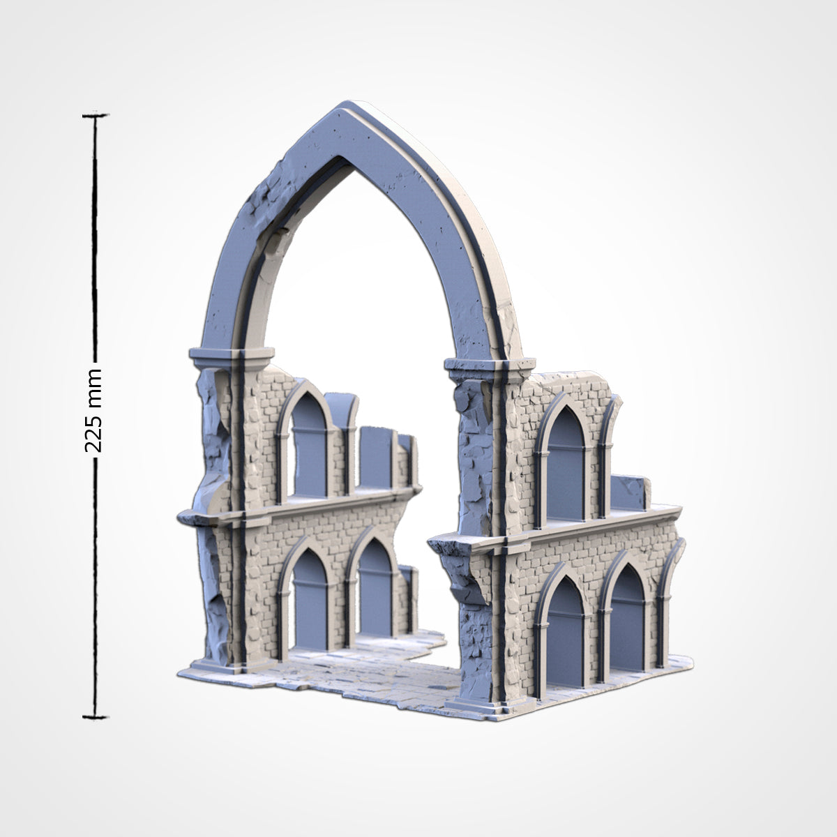 Majestic Ruins – Gothic Arch Terrain for 28–32mm Wargaming