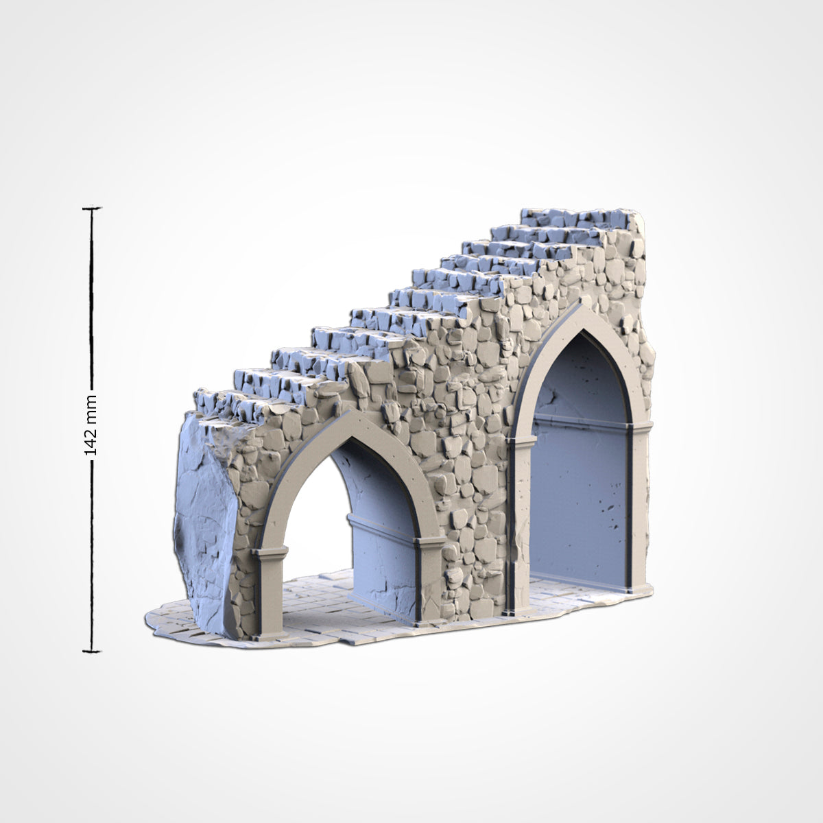 Majestic Ruins – Gothic Arch Terrain for 28–32mm Wargaming