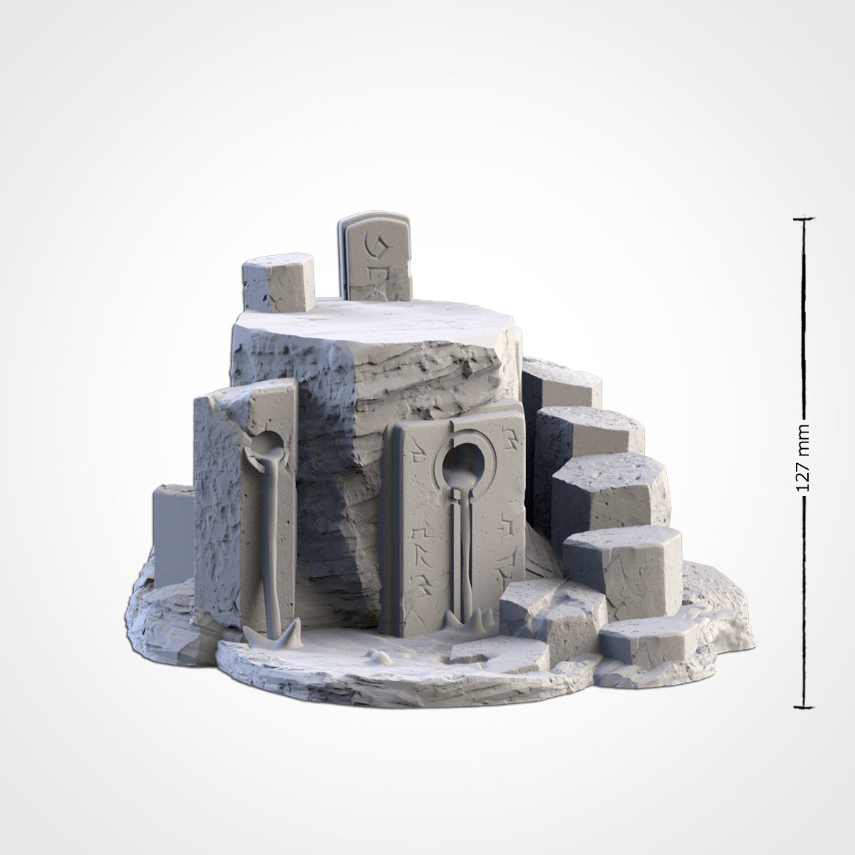 Basalt Volcanoes – 3D Printed Volcanic Terrain for 28–32mm Games