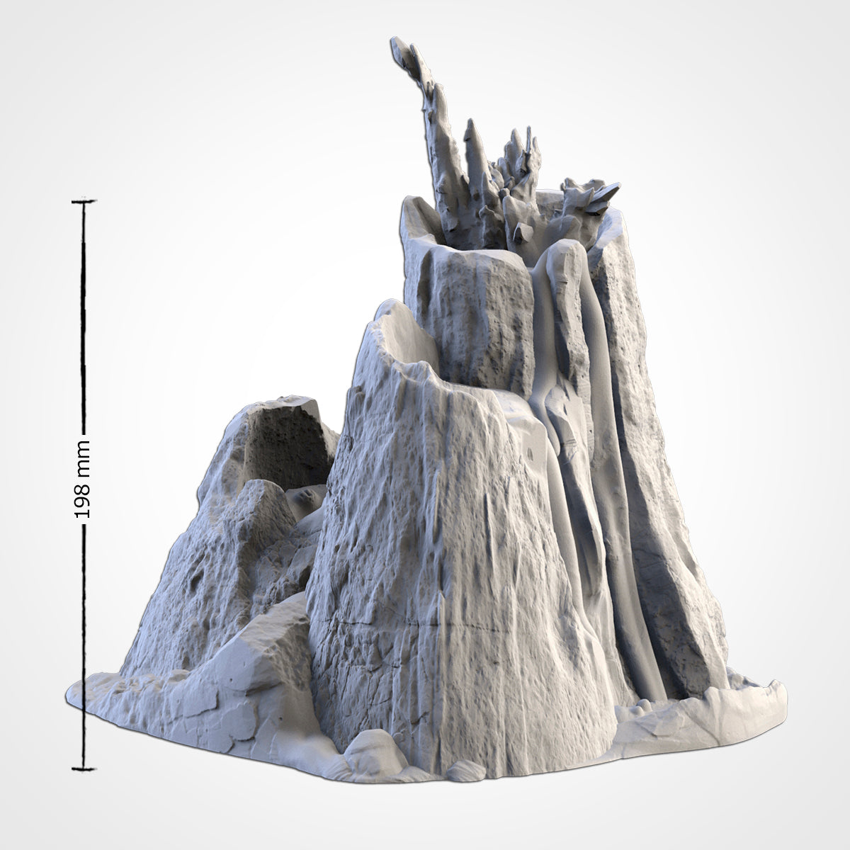 Basalt Volcanoes – 3D Printed Volcanic Terrain for 28–32mm Games