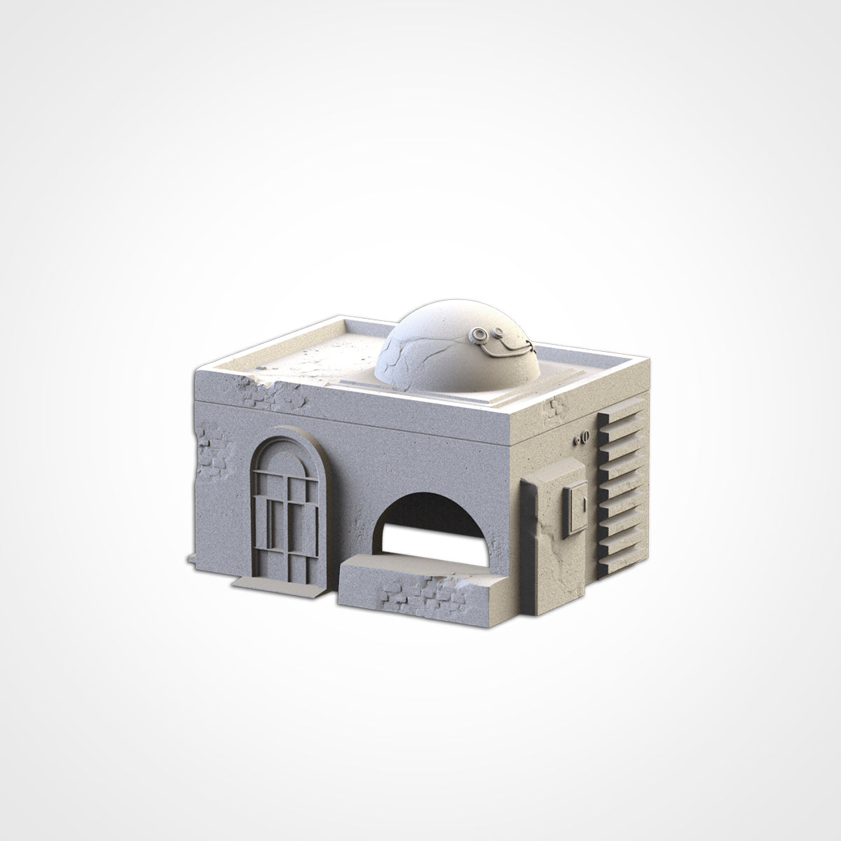 Desert Buildings – Modular Sci-Fi Outpost Set for 28–32mm Games