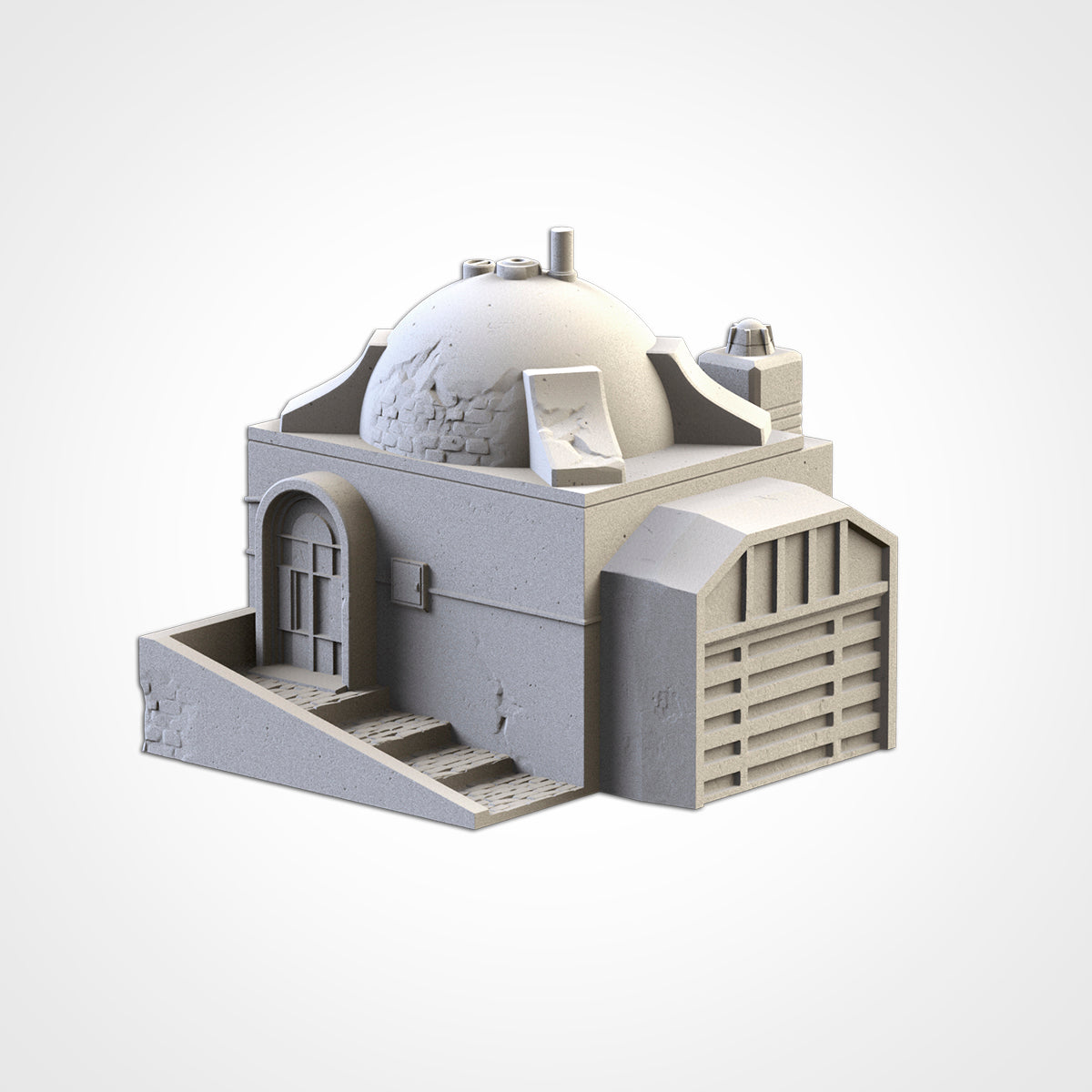 Desert Buildings – Modular Sci-Fi Outpost Set for 28–32mm Games
