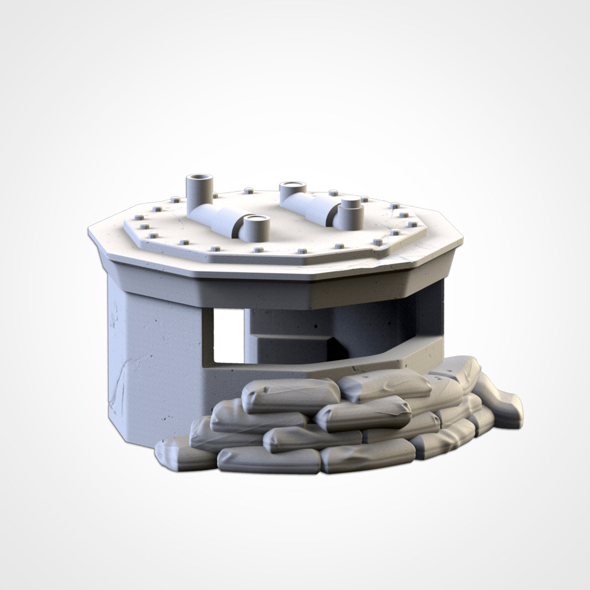 War Bunkers – Modular Military Fortifications for 28–32mm Games