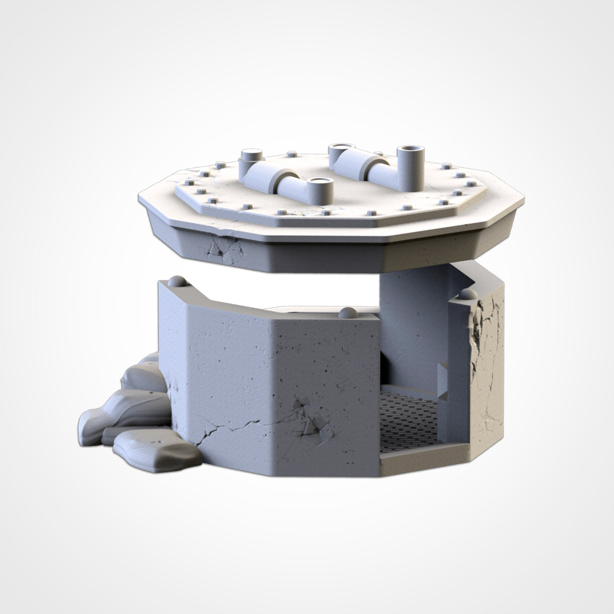 War Bunkers – Modular Military Fortifications for 28–32mm Games