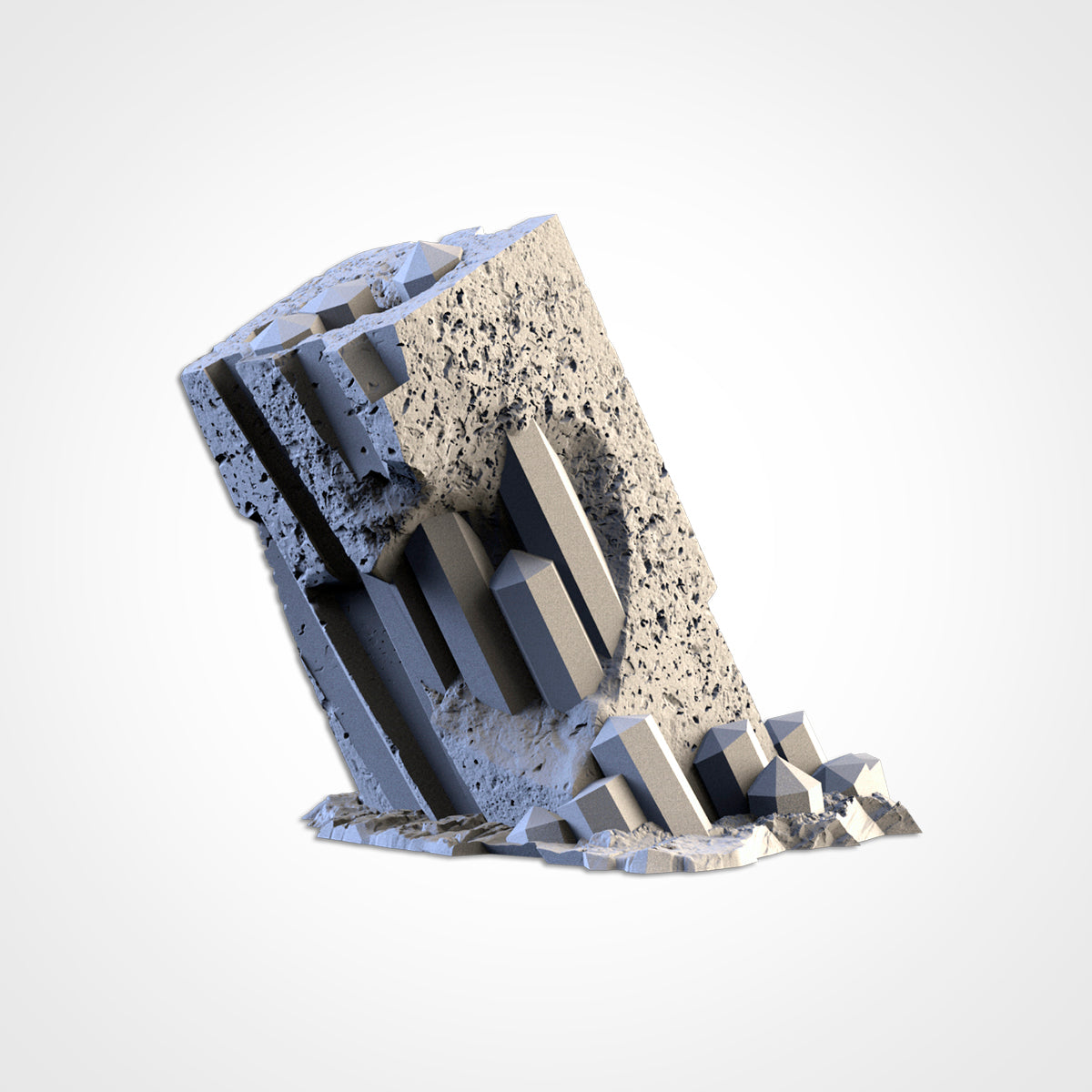 Basalt Crystals – Modular Rock Formations for 28–32mm Games
