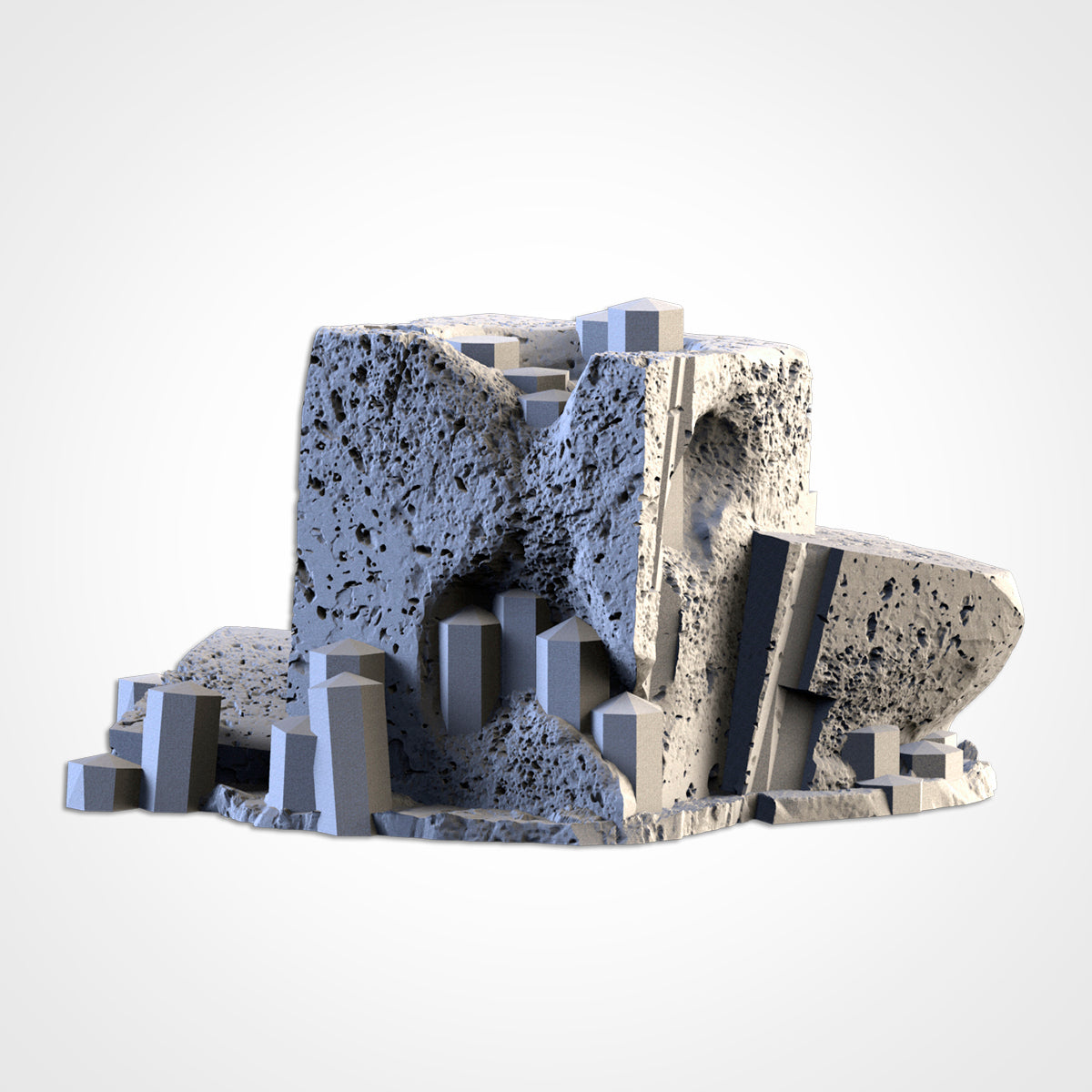Basalt Crystals – Modular Rock Formations for 28–32mm Games