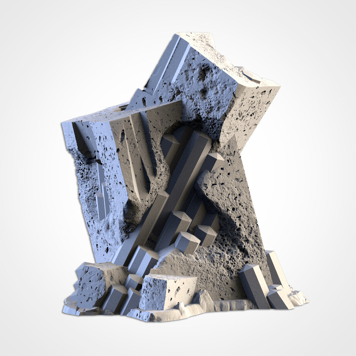 Basalt Crystals – Modular Rock Formations for 28–32mm Games