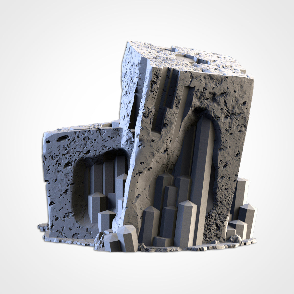 Basalt Crystals – Modular Rock Formations for 28–32mm Games
