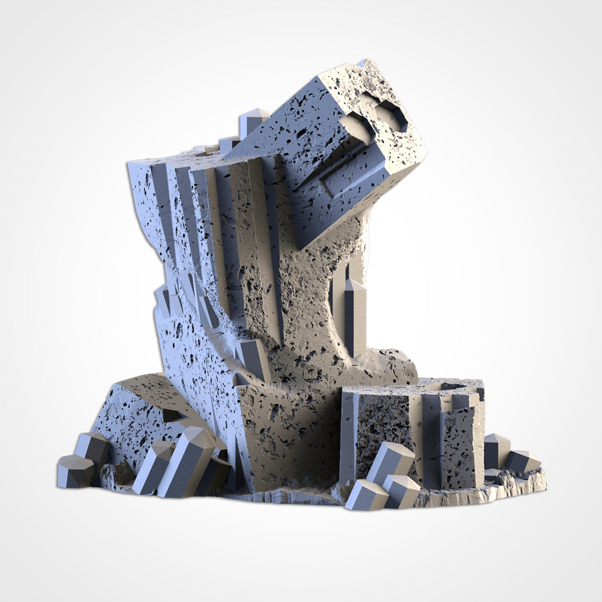 Basalt Crystals – Modular Rock Formations for 28–32mm Games