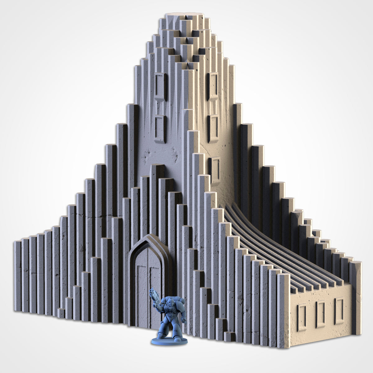 Cult Buildings – Brutalist Modular Terrain for 28–32mm Games