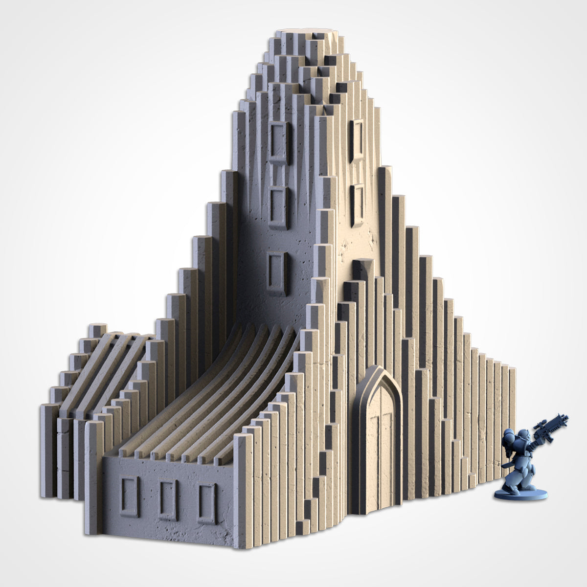 Cult Buildings – Brutalist Modular Terrain for 28–32mm Games