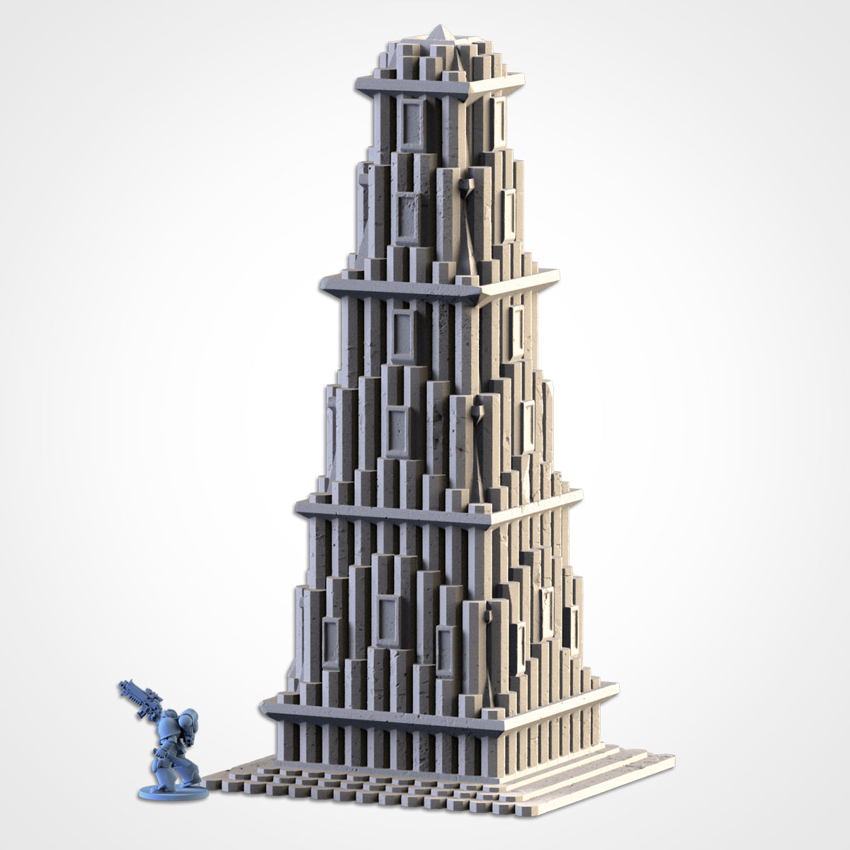 Cult Buildings – Brutalist Modular Terrain for 28–32mm Games