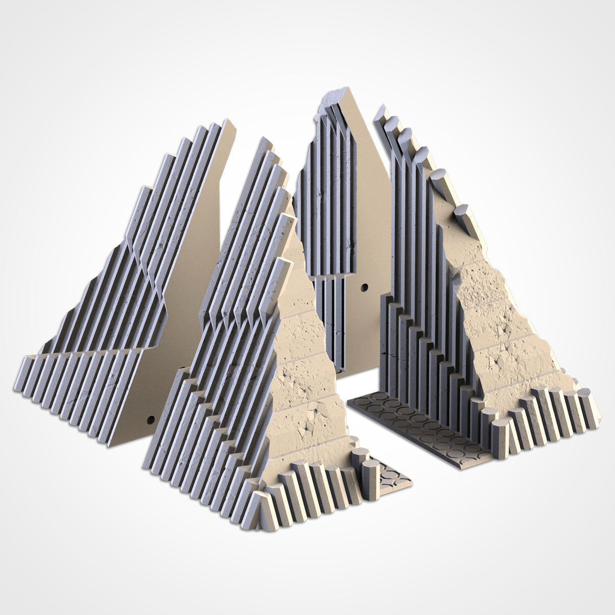 Cult Buildings – Brutalist Modular Terrain for 28–32mm Games