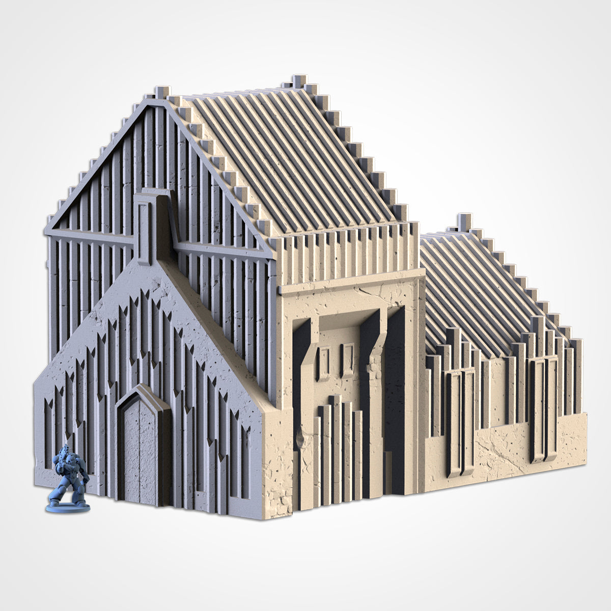 Cult Buildings – Brutalist Modular Terrain for 28–32mm Games